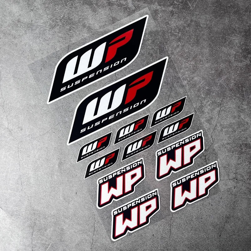 Reflective WP Suspension Decals for Shock Absorbers - image 5