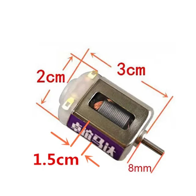 High-Speed FK-130 Micro Carbon Brush Motor for RC Cars (3.6-8.4V) - image 6