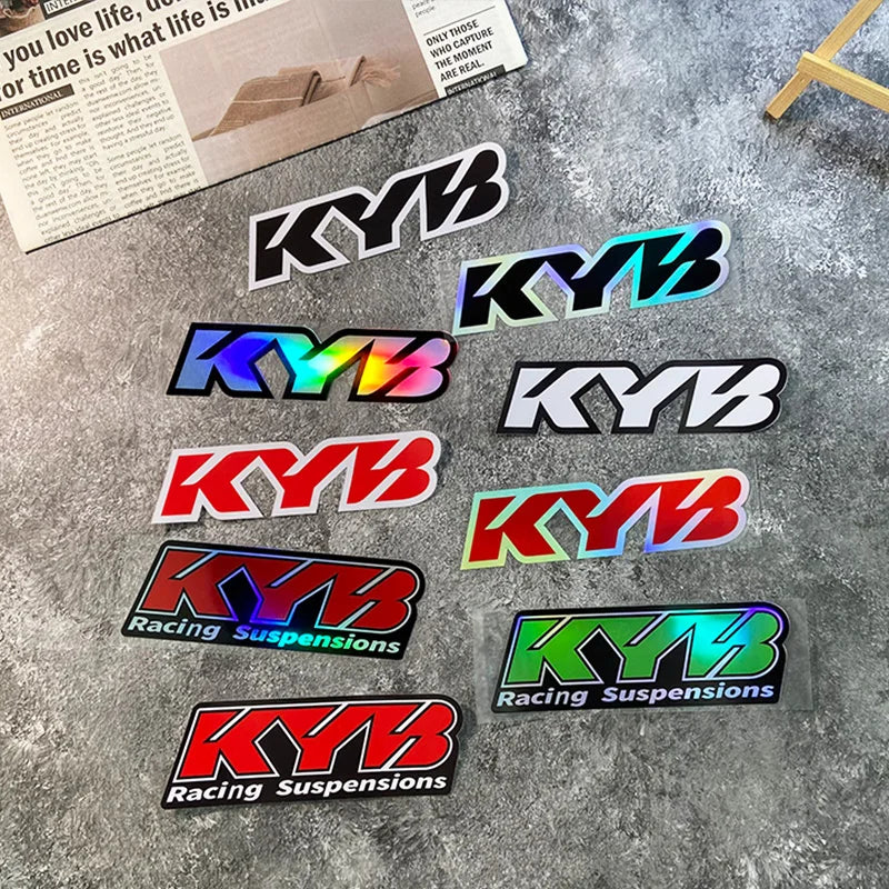 2-Pack KYB Front Fork Decals, Waterproof Vinyl - image 5