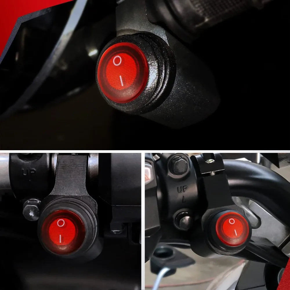 Nilight Waterproof Handlebar Switch for 22mm Bars, 12V - image 5