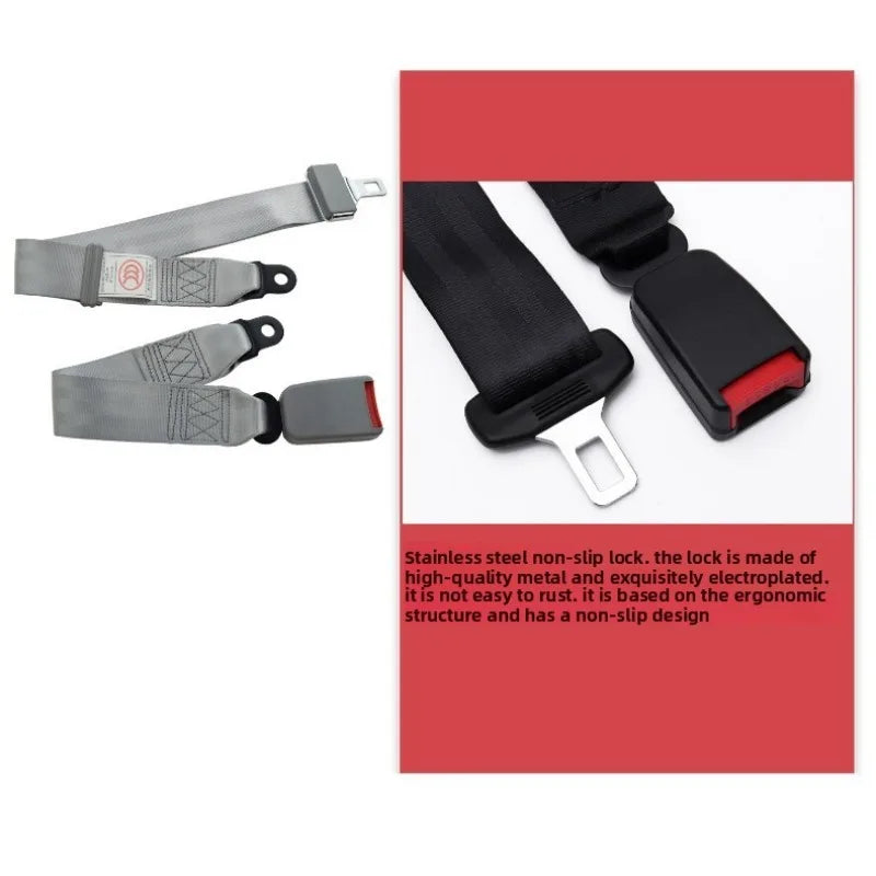 Universal 2-Point Adjustable Truck Seat Belt - image 11