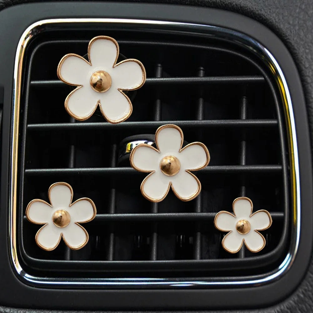 Flower Car Air Vent Clip Air Freshener Diffuser