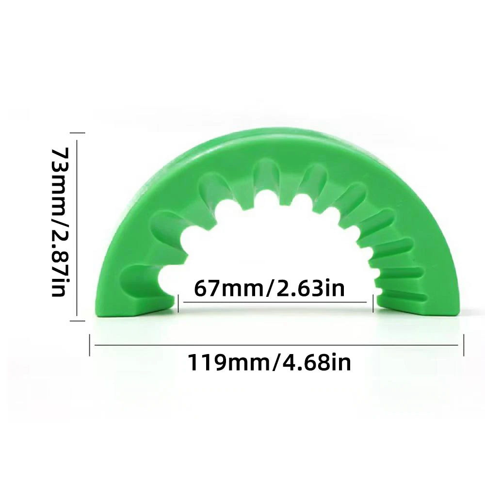 Anti-Stripping Angle Grinder Drill Bit Sharpener 2-13mm 20 Holes with Metal Thread Inserts Fit 115/125 Grinders Renew Old Bits