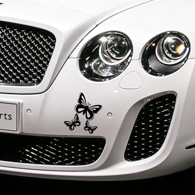 Butterfly Vinyl Car Stickers, Decorative Auto Styling Decals - view 12