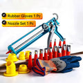 Manual Silicone Glass Glue Gun Skeleton Caulking Caulk Cartridge Skeleton Gun Caulking Applicator Tool Set For Doors Windows