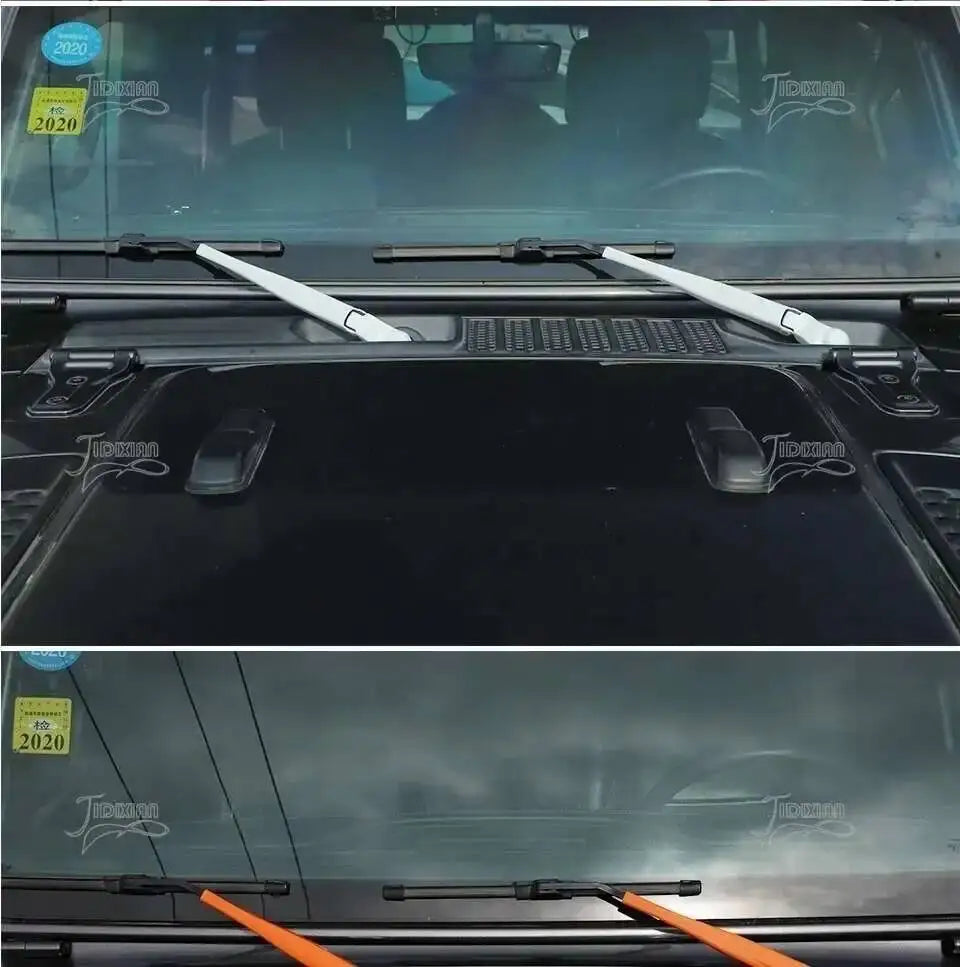 Front Windscreen Wiper Blade Cover for Jeep Wrangler JL and Gladiator JT - view 17