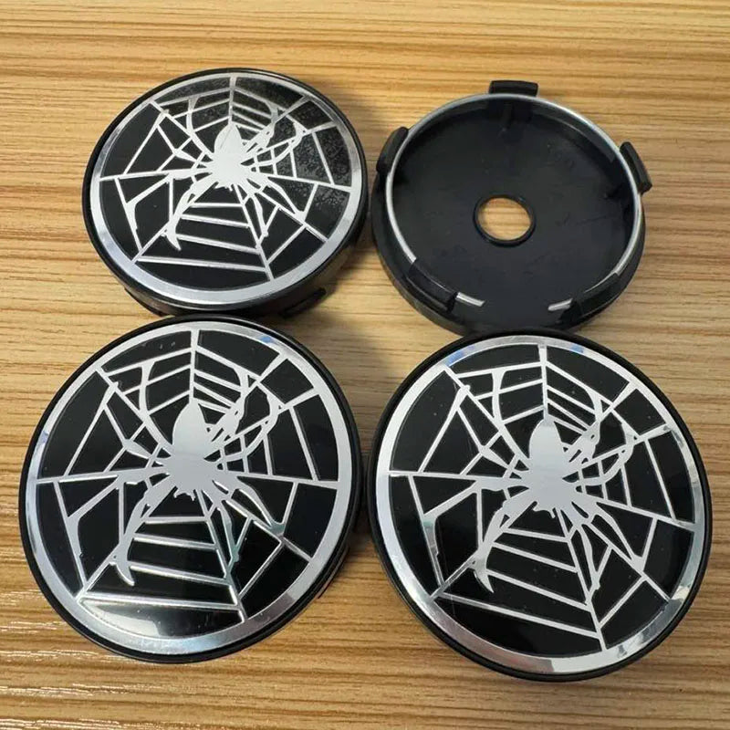 56/60mm Universal Wheel Hub Center Caps, 4-Pack - image 7