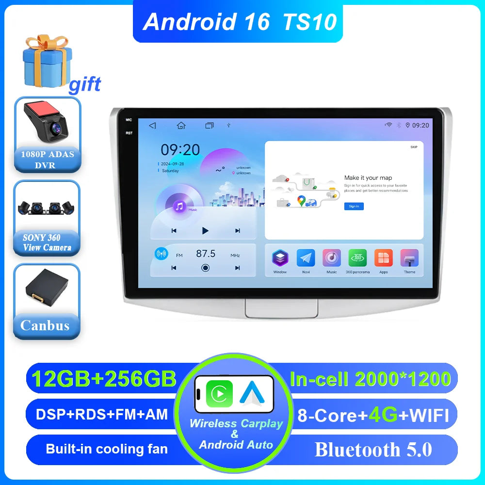 Android Car Stereo with CarPlay for VW Passat B6/B7 CC 2007-2015 - image 20