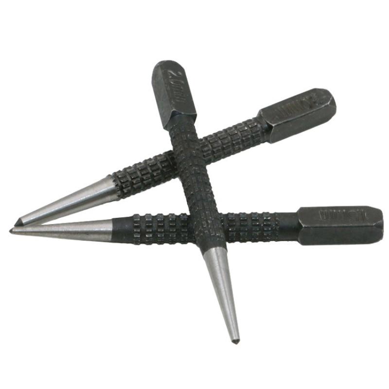 Center Punch Set 3-Piece, Non-Slip High Carbon Steel for Metal/Wood - image 13