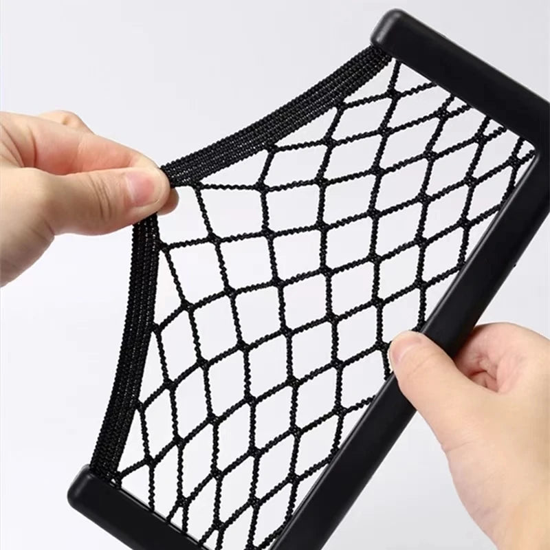 Adhesive Mesh Car Storage Pocket for Phone and Small Items