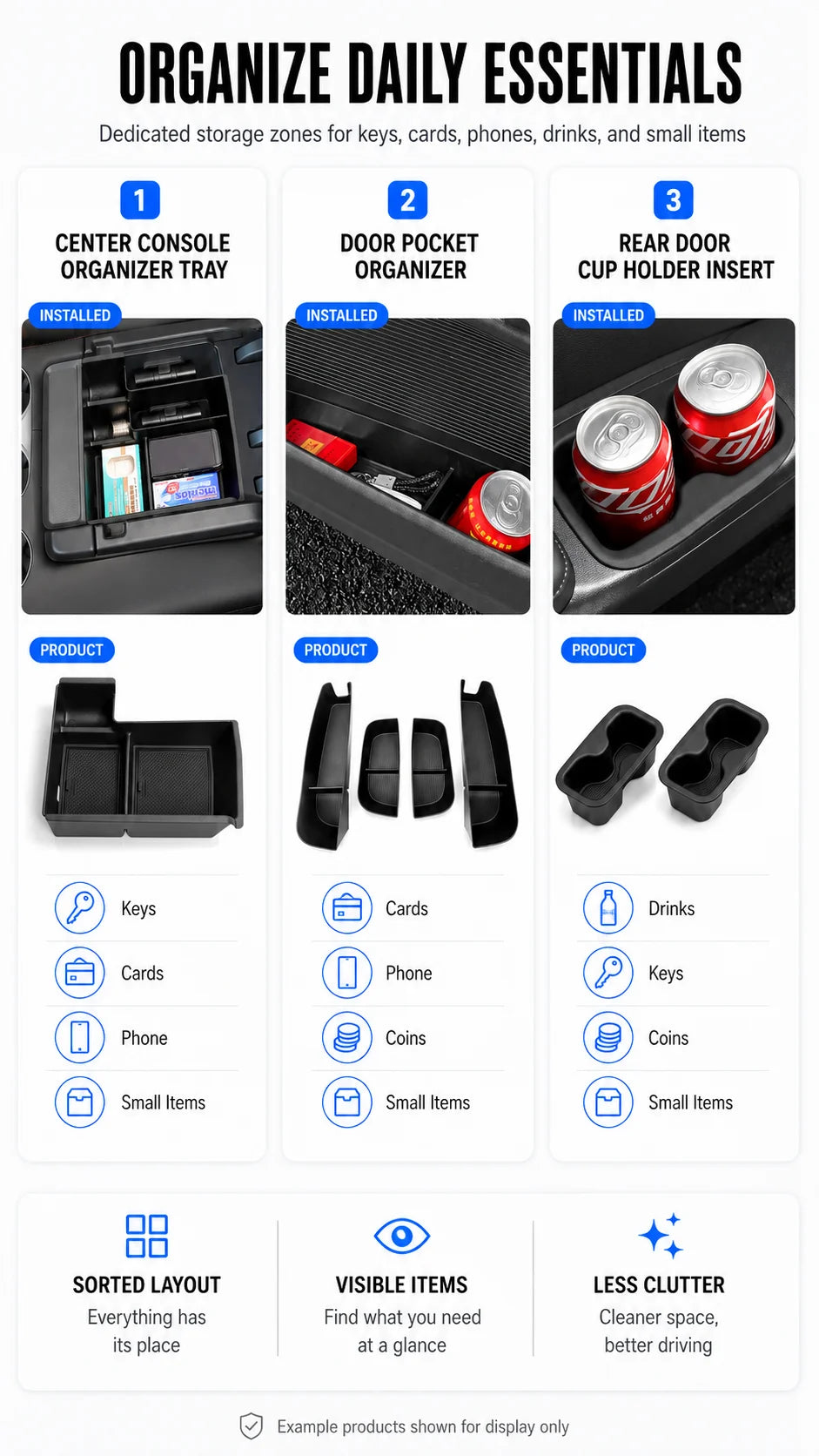 Armrest Hidden Storage Box for 2025 Subaru Forester