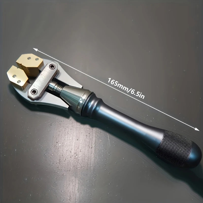 Hand Held Vise with Brass Jaws - Adjustable Clamp for Wire & Jewelry - image 6