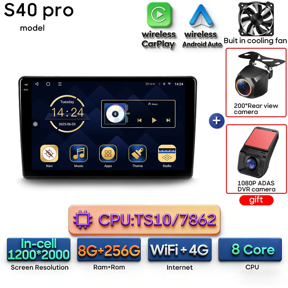 Android Car Stereo Citroen C4 Grand Picasso 2006-2013 9" GPS CarPlay - image 13