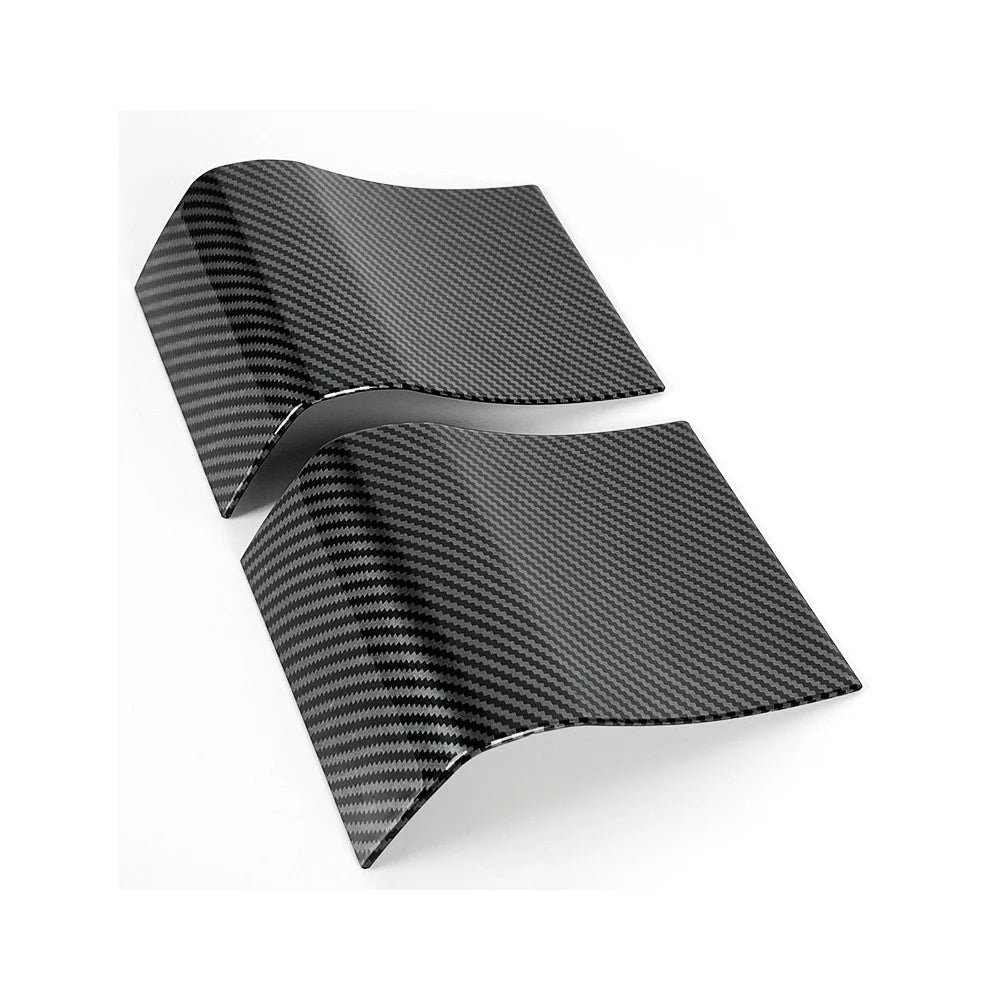 For Ford F150 2015-2020 Interior Door Handle Panel Trim ABS Carbon Fiber Style Anti-scratch Cover Accessory