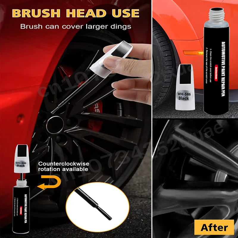 Automotive Wheel Touch-Up Paint Pen for Chips and Scratches