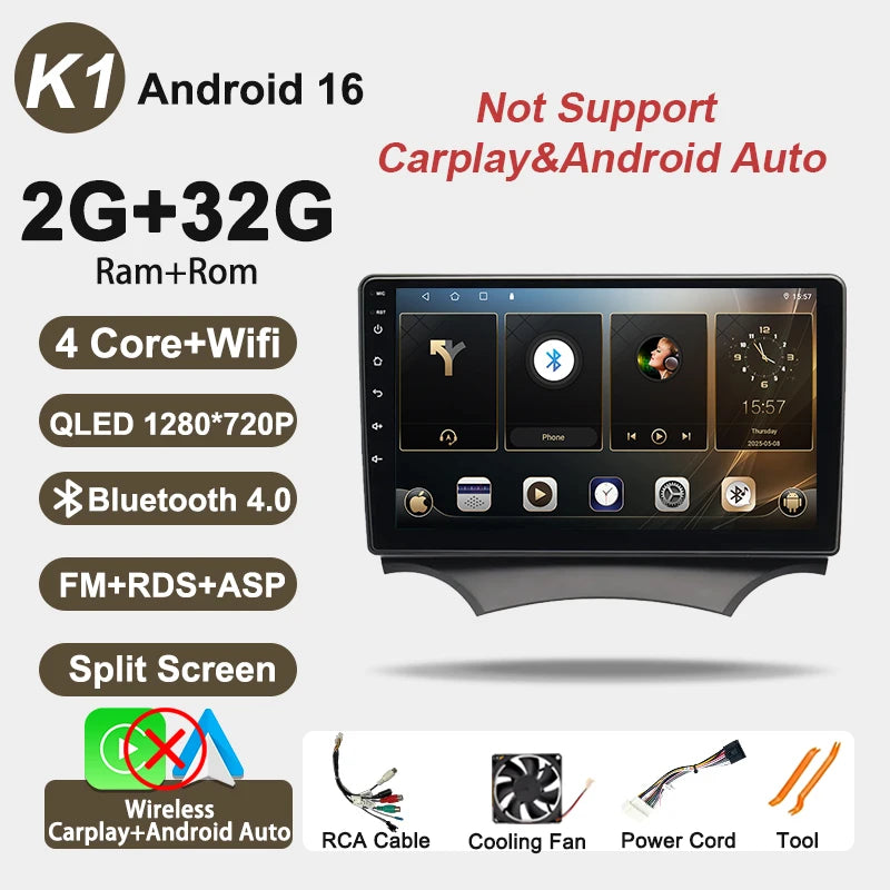 Ford Ka 9-Inch Multimedia Radio with GPS, Android Auto & CarPlay - image 12