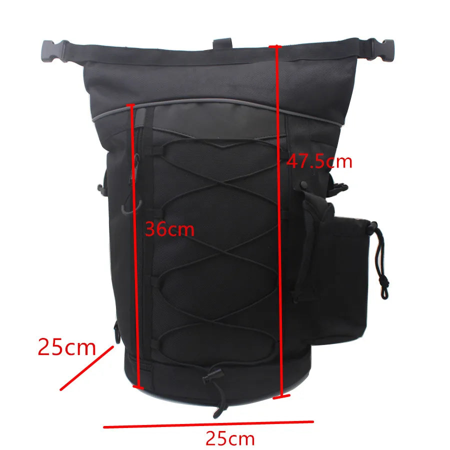 Expandable Sissy Bar Duffle Bag for Harley & Cruisers - image 6