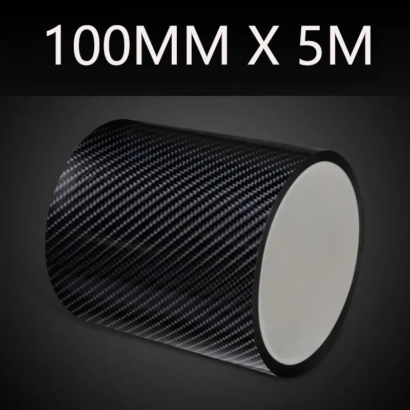 5D Carbon Fiber Door Sill Protector Strip, Scratchproof Tape - view 18