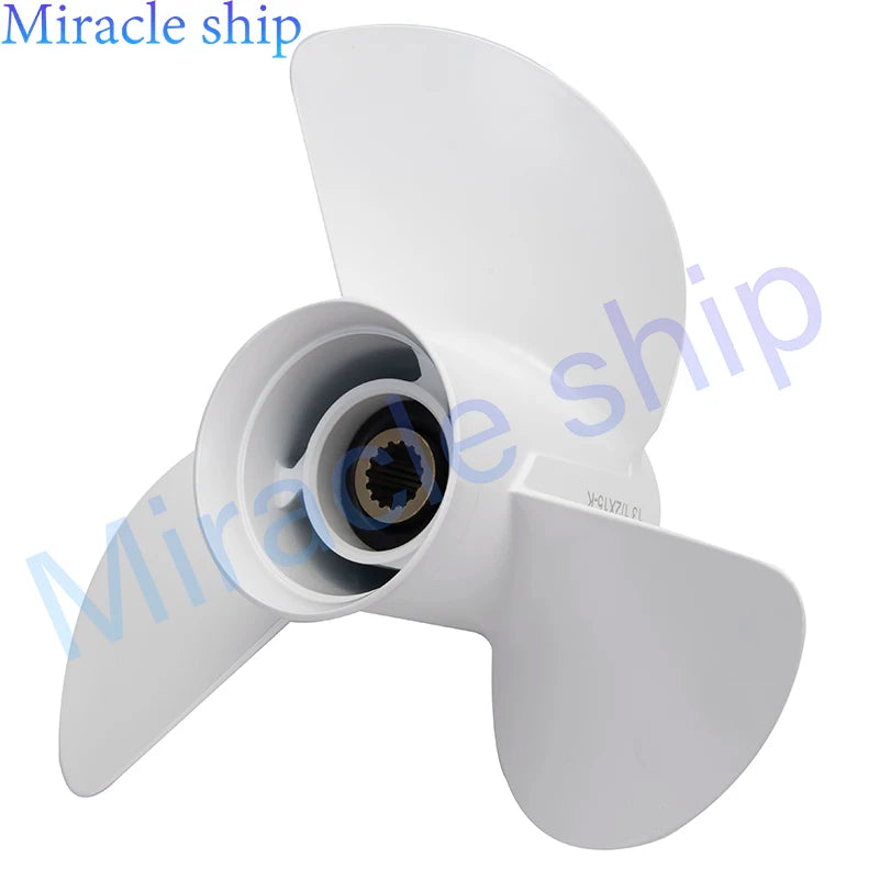 Aluminium Propeller 13.5 x 15in for Yamaha Outboards 50hp to 130hp