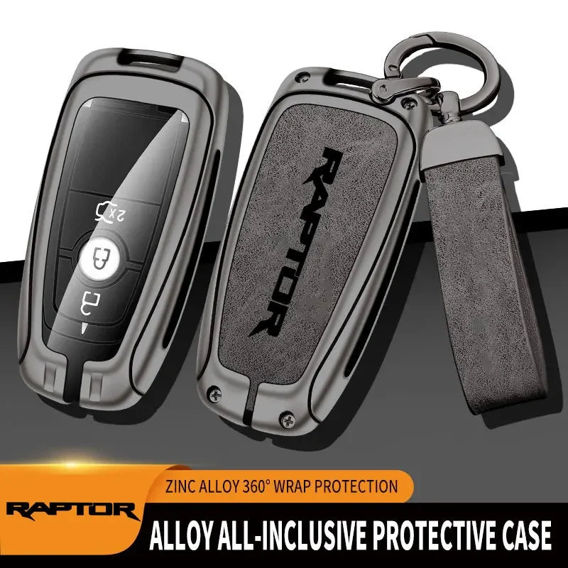 Zinc Alloy Key Case for Ford F-150 & Raptor - Protective Cover