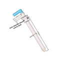 Manual Liquid Transfer Pump for Oil Drum, Hand-Operated Fast Fuel Transfer