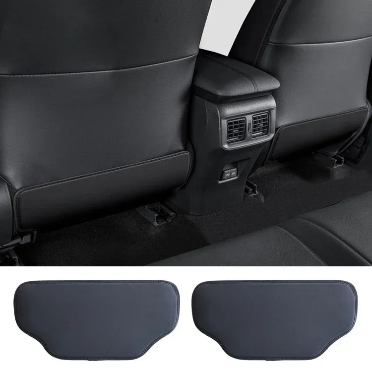 Microfiber Car Seat Back Protector for Toyota – Anti-Kick Mat - image 2