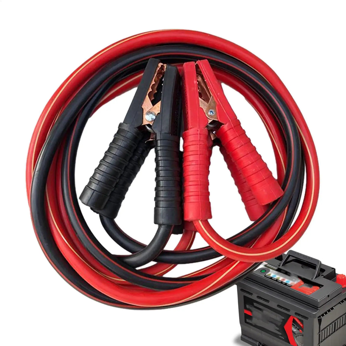 Jumper Cables for Car Battery, Heavy Duty Automotive Booster Cables for Jump Starting Dead or Weak Batteries