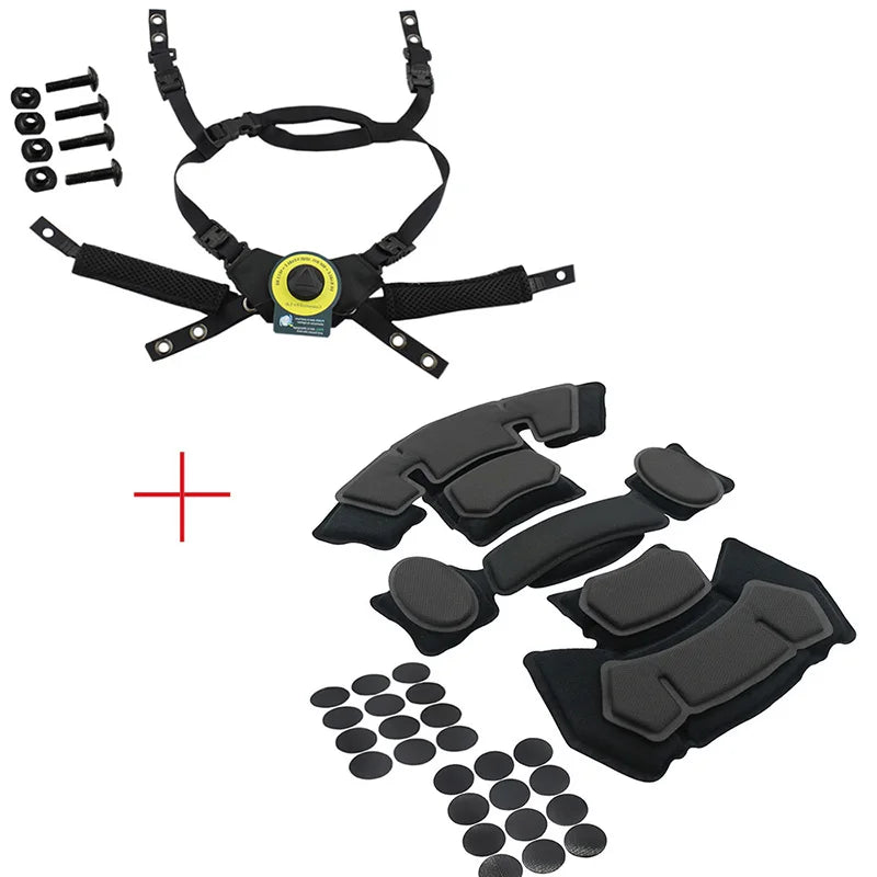 Memory Foam Suspension Pad Kit for Wendy FAST MICH Helmets - image 9