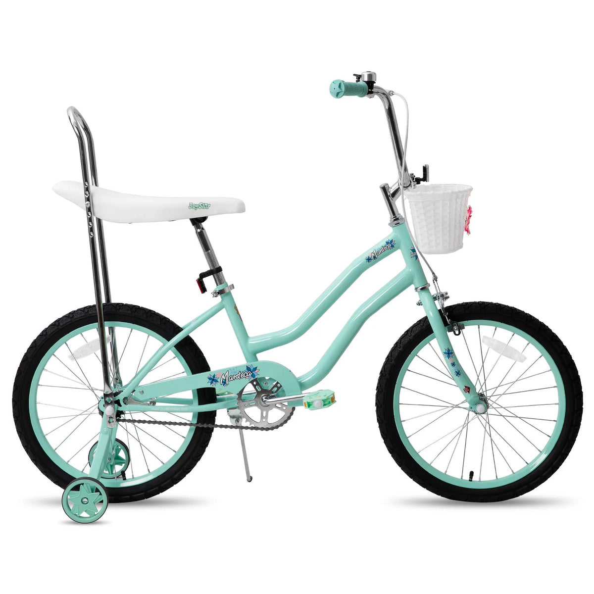 JOYSTAR 20-Inch Girls' Banana Seat Bike with Training Wheels - image 20