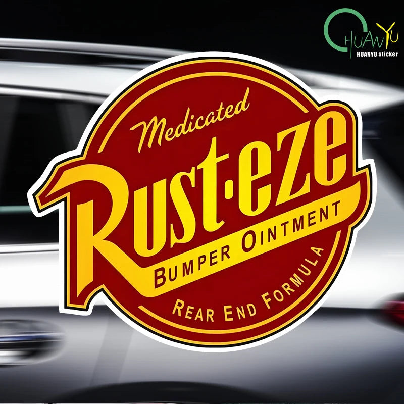 Racing-Style Sponsor Decal for Windshield or Window