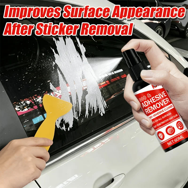 Adhesive Residue Remover Spray – Wall Hooks, Tape & Car Decals