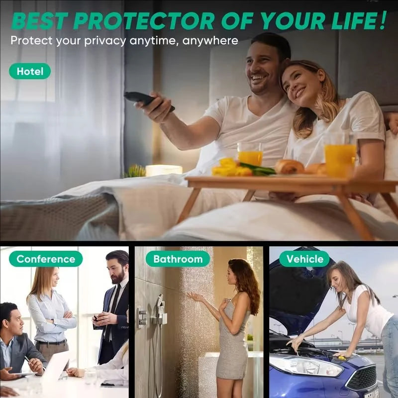 Hidden Camera & GPS Tracker Detector, RF Wireless Signal Scanner