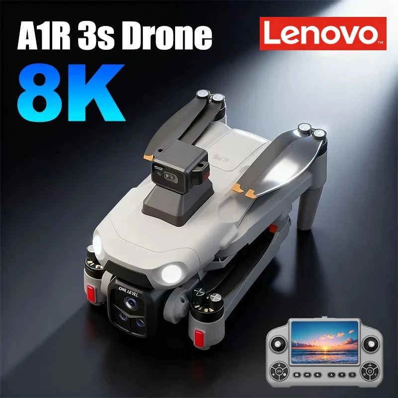 Lenovo A1R GPS Drone 4K/8K Brushless Motor FPV Foldable Quadcopter