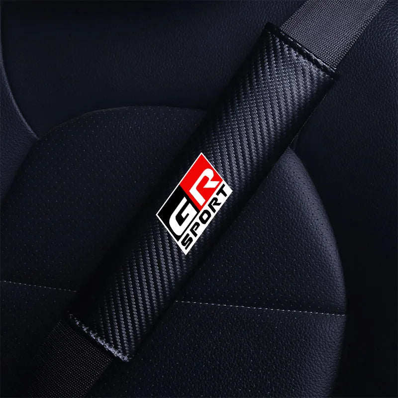 GR Sport Seat Belt Shoulder Pad Cover for Toyota Yaris, Corolla, Supra - image 4