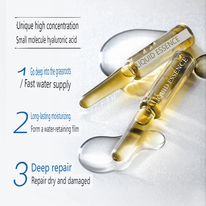 Hyaluronic Acid Facial Serum – 28 Ampoules for Hydration - image 2
