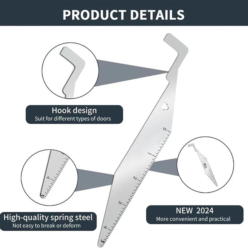 Heavy Duty Stainless Steel Pry Bar Tool for Emergency Rescue - image 2
