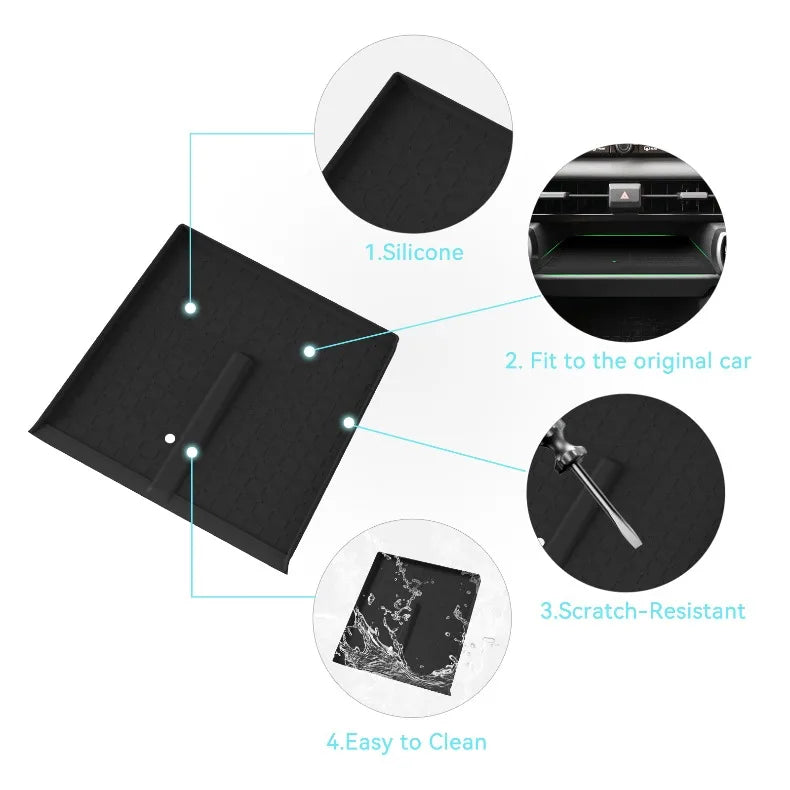 Wireless Charging Silicone Anti-Slip Pad for Toyota RAV4 2026 - view 11