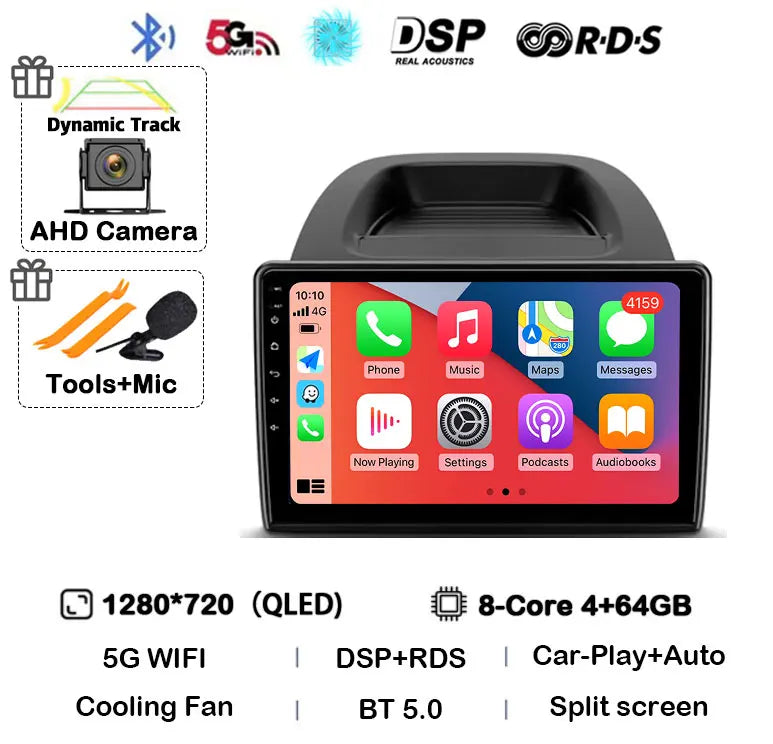 Ford EcoSport 2017-2023 Android 16 Car Stereo GPS CarPlay Touchscreen - image 10