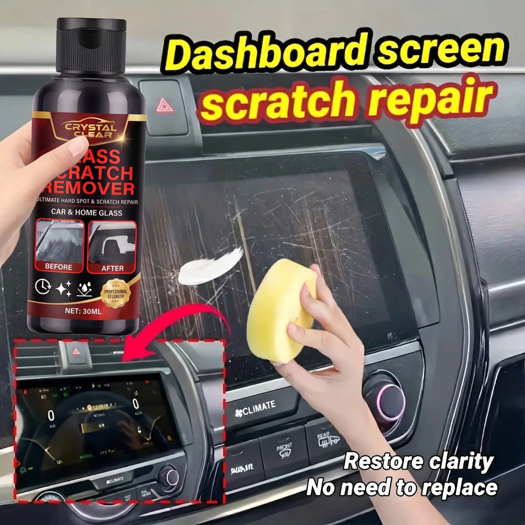 Scratch Repair Wax for Car Dashboard Screens, Glass and Acrylic