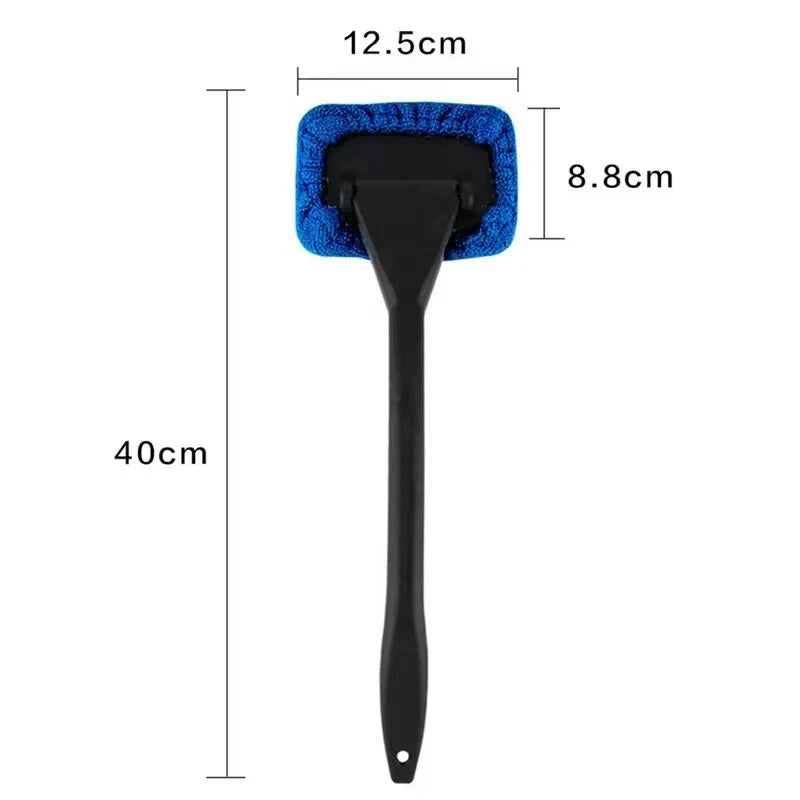 Car Interior Window Cleaning Brush with Long Handle
