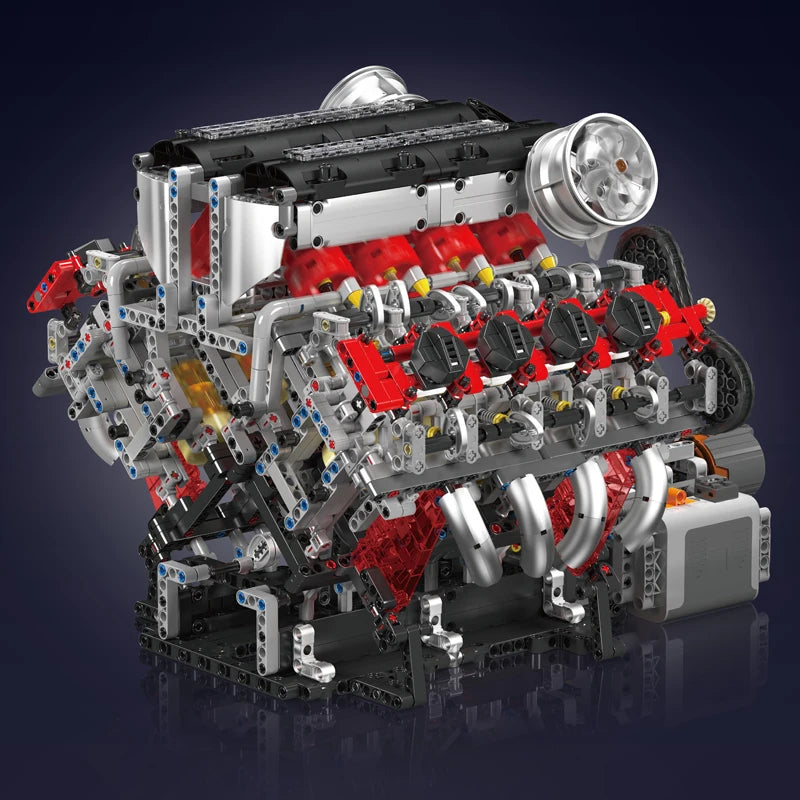 Mould King F488 Supercar Building Blocks Set (2718 PCS, V8 Engine) - image 2