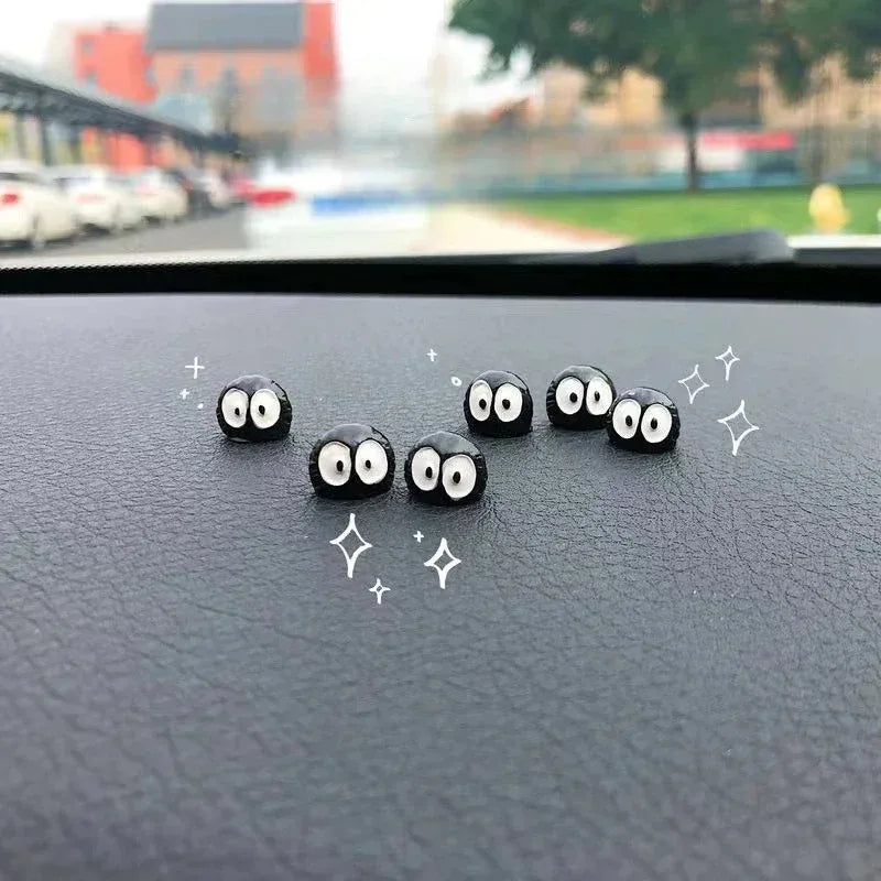 Cute Black Elf Car Ornaments - Whimsical Resin Interior Decor - image 4