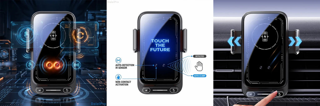 15W Wireless Car Phone Charger Mount for Ford F-150 Raptor 2019-2020 - image 27