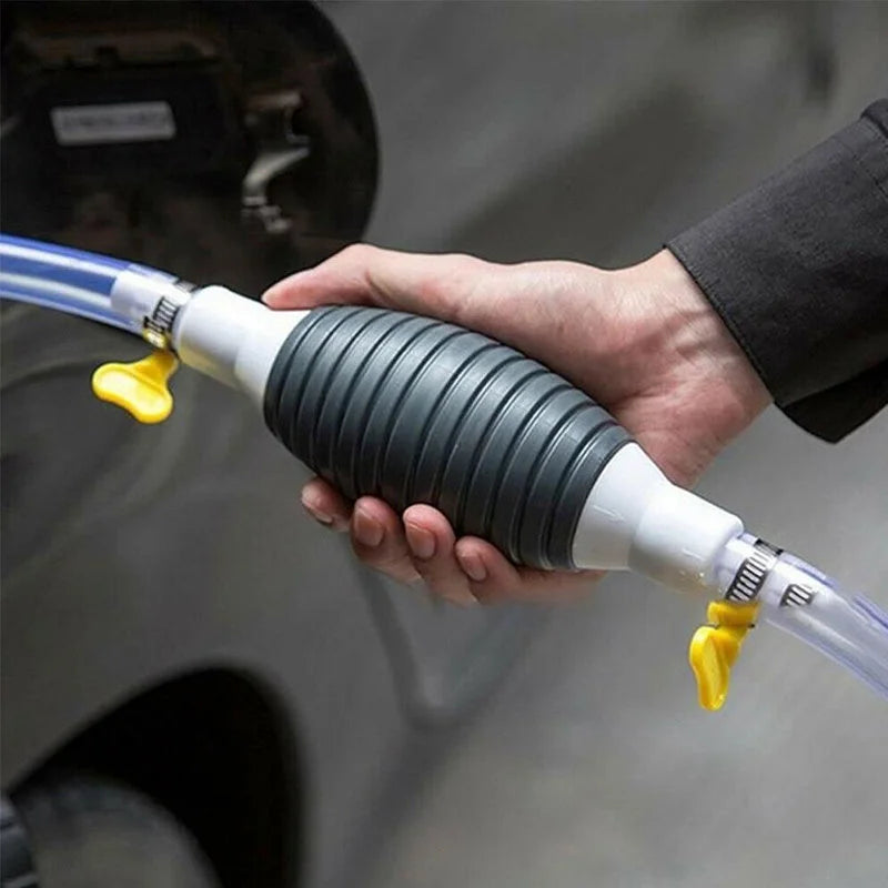 Manual Fuel Pump Transfer Tool High Flow Car Motorcycle Hand Siphon Diesel Petrol Liquid Transfer Tool Manual Fuel Pump
