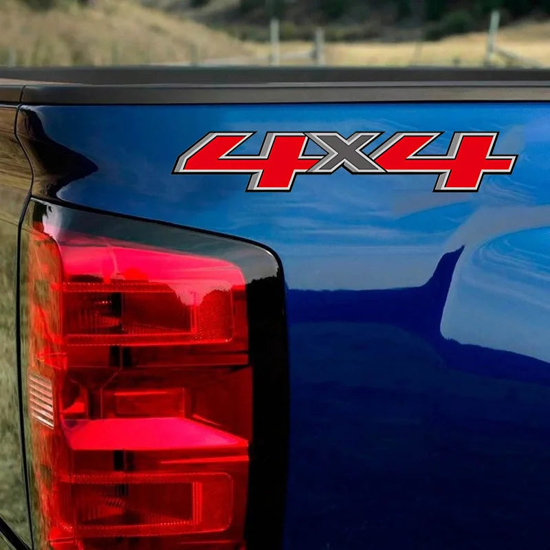 4x4 Truck Bed Side Decals, 2 pcs