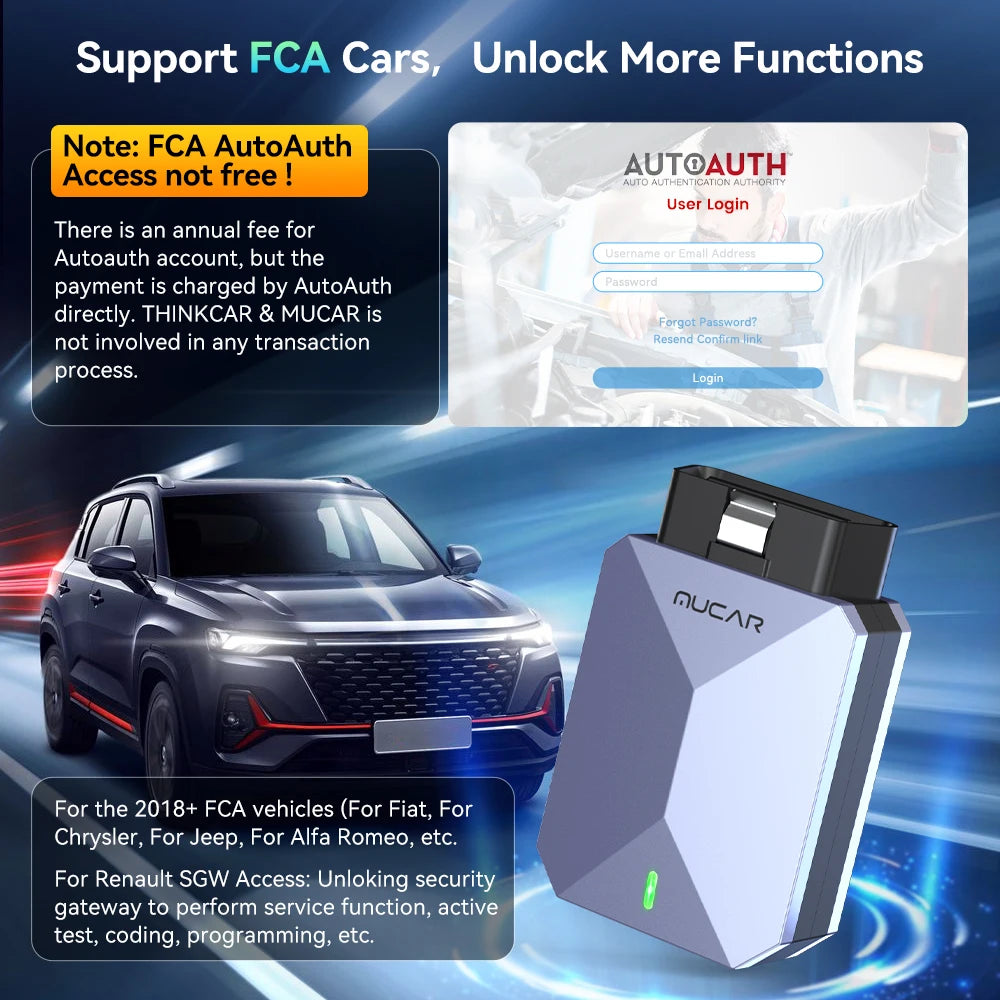 MUCAR BT200 Max OBD2 Scanner - Bluetooth Car Diagnostic Tool - image 6