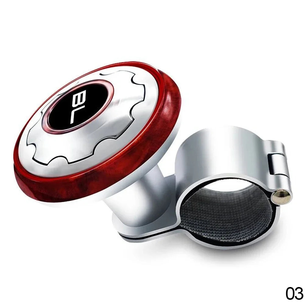 Steering Wheel Spinner Knob with Clamp for Cars & Trucks, Universal