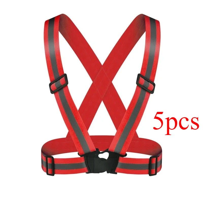 Reflective Safety Vest Backpack for Night Cycling & Running - image 14