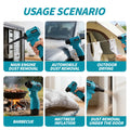 Air Blow Gun Dust Blower Computer Host Car Dust Cleaner Wireless Lithium Battery Blow Dryer, Essential Tool for Outdoor BBQ