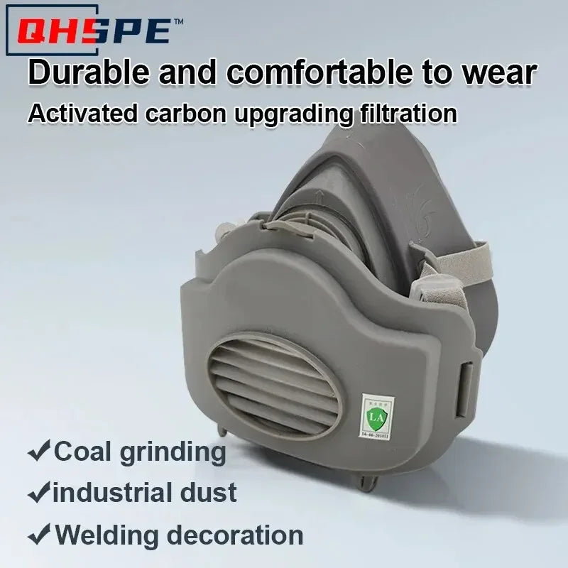 Half Face Dust Mask Respirator with Cotton Filter for Carpentry and DIY
